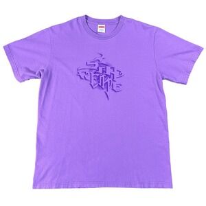 FW24 Supreme Smoke Tee Purple M